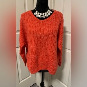 NWT Dreamers Red Soft Boutique Sweater